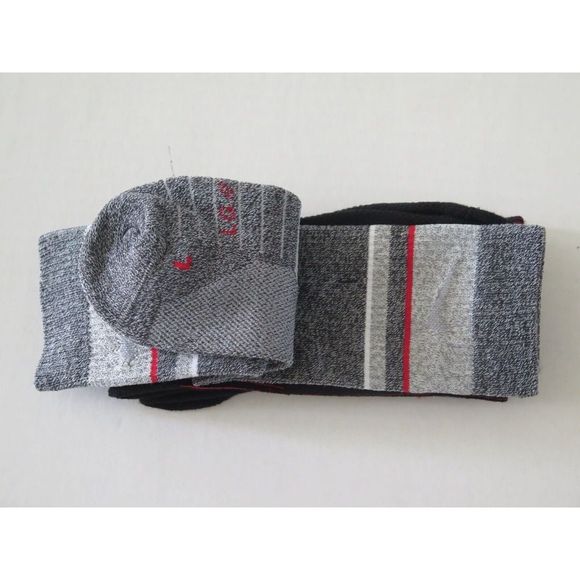 Nike DA6840 Men's Sz L Ohio State Buckeyes Home/Away Multiplier 2-Pk Crew Socks - Picture 3 of 7